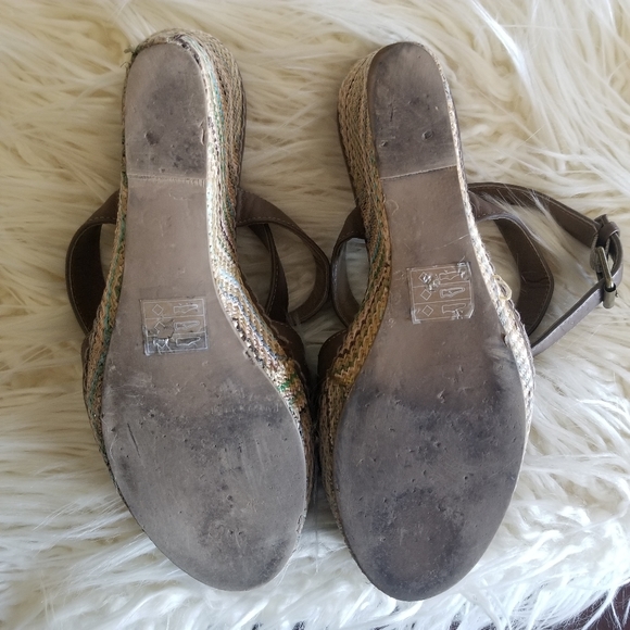 Wedge Lulu Townsend Sandals Size 9.5 9 1/2 - Picture 11 of 16